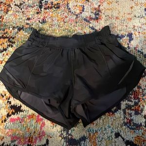 Camo Black Lululemon Shorts